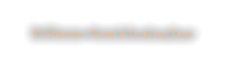 R. Schumann - Sonata in La minore, I mov